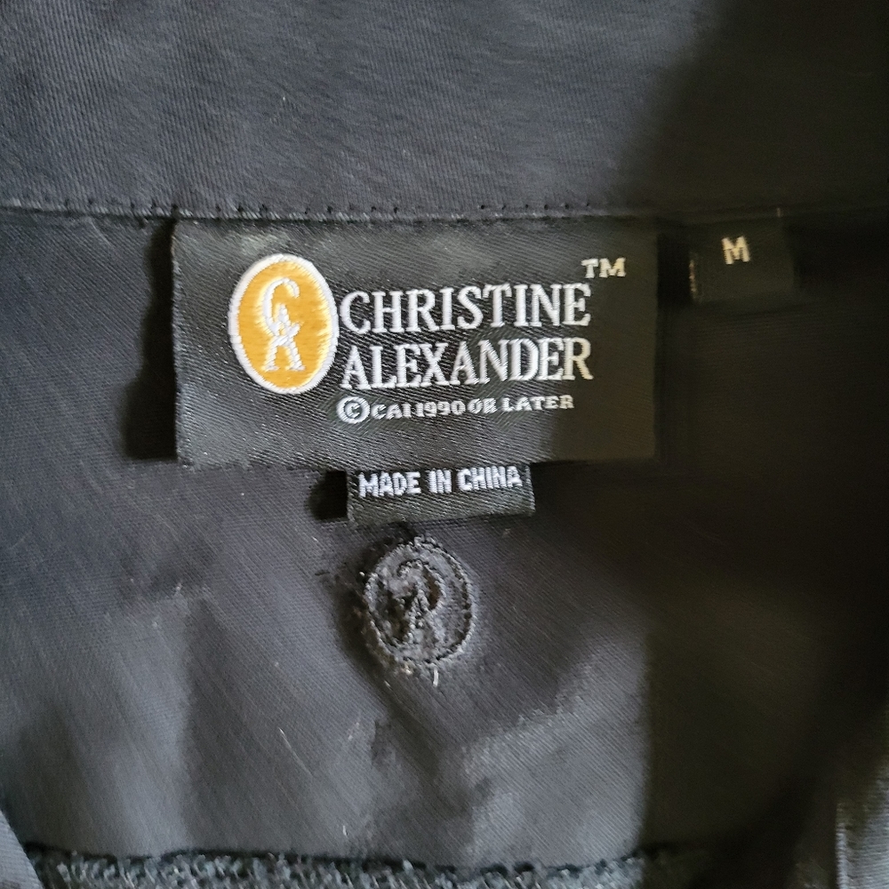 Christine Alexander black with rhinestone size medium - Picture 4 of 10